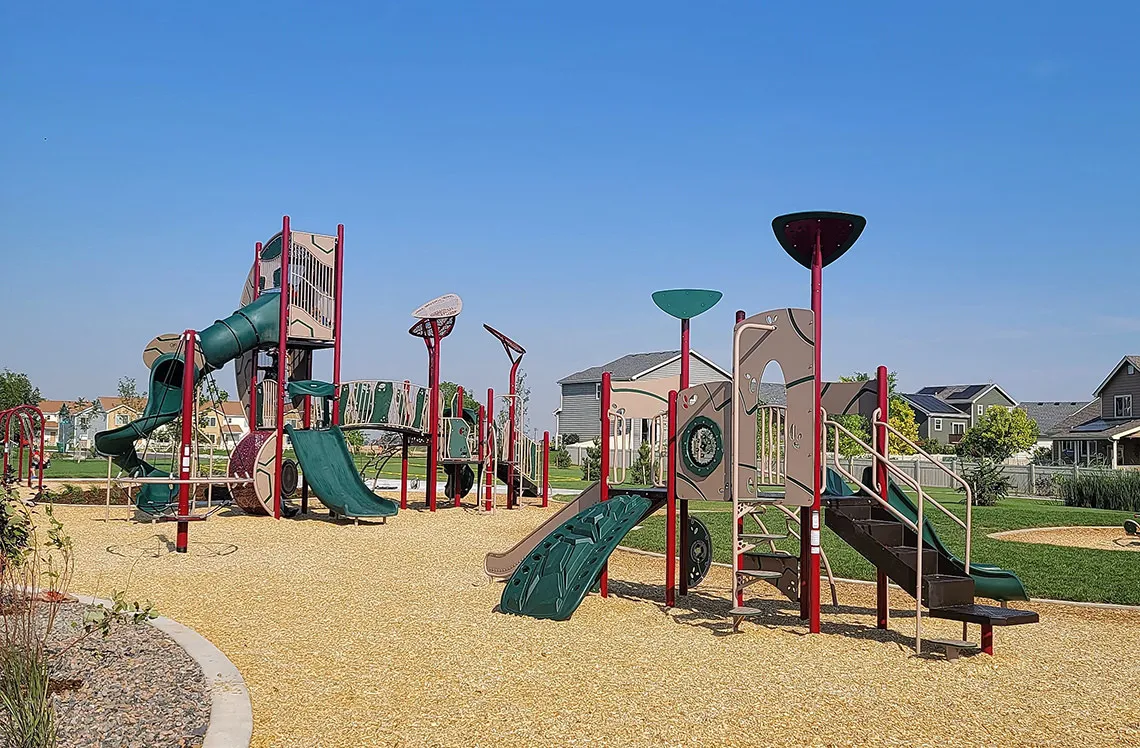Separate play area for kids at Conestoga Park